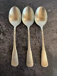 4 Oneida Minute Man-colonial Boston Stainless Steel Spup Spoons 6 7/8. Fixed Price $9.95.