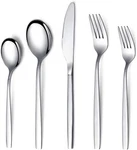 Berglander Flatware Set 20 Pieces, Stainless Steel 1. Silver. Fixed Price $31.99.