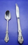 Oneida Rogers Premier Usa President Stainless 1 Teaspoon + Knife Flatware. Fixed Price $12.95.