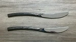 Pair Of Chef & Sommelier FMO08 Black Oak Dessert Knife Knives Cutlery. Fixed Price $19.99.