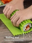 Sushi Maker Mat Diy Making Tool Rice Roller For Home Kitchen. Fixed Price $12.07.