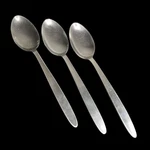 Lot Of 3 Table Spoon Englishtown ENS2 Stainless Glossy Flatware 7 1/4" Plain. Fixed Price $19.95.