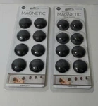 Set Of 2 CRE8TIVE Hardware Black Plastic Decorative Magnetic Handle -pack.. Fixed Price $17.99.