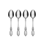 Oneida 2285004E Wordsworth Everyday Flatware Teaspoons, Set Of 4, 18/0. Fixed Price $19.99.