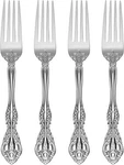 Oneida Michelangelo Set Of 4 Elegant Dinner Forks Stainless Steel Silverware. Fixed Price $67.74.