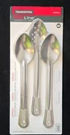 Tramontina 13" Serving Spoons Proline Commercial Grade Stainless 6 Count Sealed. Fixed Price $25.50.