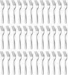 Bewos 36-PIECE Dinner Fork Set, 8.2-INCH Stainless Steel Silverware, Mirror Poli. Fixed Price $31.18.