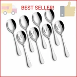 Hiware 8-PIECE Serving Set Includes 4 And Slotted Spoons, 18/8 Stainl. Fixed Price $15.75.