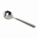 Fortessa Metropolitan 18/10 Stainless Steel Flatware Bouillon Spoon, Silver. Fixed Price $121.99.