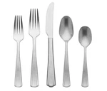 Lenox French Perle Scallop Vintage - 18/10 Stainless 65PC. Flatware Set. Fixed Price $150.00.