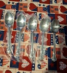Farberware FRW79 Place/oval Soup Spoons Set Of 5. Fixed Price $20.00.