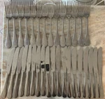 Venice (stainless) By Winco 18/10 Stainless, Plain Set 32PC Knives & Forks. Fixed Price $39.99.