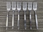Imperial Intl IMI69 Stainless Silverware Flatware Japan Set Of Dinner Forks. Fixed Price $29.99.