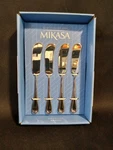 Brand New Mikasa - Bravo 18/10 Stainless Steel Spreader Set 4 Pack. Fixed Price $22.99.