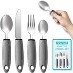 Dishwasher Safe Adaptive Dining Utensils - Perfect For Hand Tremors & Arthritis. Fixed Price $15.99.