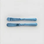 Set Of 2 Sambonet Continental Butter Spreader Knives Made Italy. Fixed Price $12.00.