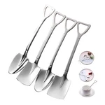 Shovel Spoons For Desserts 4 Pcs Stainless Steel Ice Cream Espresso. Fixed Price $9.50.