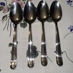 Wallace WAS255 Stainless Large Spoons 4. Fixed Price $19.99.