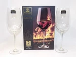 Wilmax England Crystalline Wine Glasses Set Of - Mint Box 25OZ 740MI. Fixed Price $49.99.