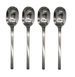 Mikasa Zena 18/8 Stainless Steel 5/8" Teaspoon (set Of Four). Fixed Price $74.99.