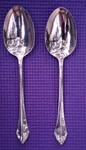 2-ONEIDA Stainless Flatware Kenwood Place/soup Spoons 7 1/4". Fixed Price $10.00.