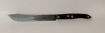 Cutco 1722 Straight Edge Blade Butcher Knife, Brown Handle, Used. Fixed Price $20.00.