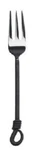 Gourmet Settings (gs) Twist & Shout 7 Salad 1/2", Black And Stainless. Fixed Price $14.61.