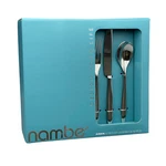 Nambe Aidan 18/10 Stainless Steel 45PC. Flatware Set (service For Eight). Fixed Price $159.94.