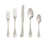 Fortessa San Marco Flatware Place Setting, Antique Silver 20-PIECE. Fixed Price $199.24.
