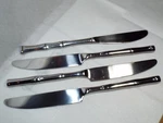 Hampton Signature Bamboo 4 Piece Flatware Dinner Knife. Fixed Price $10.00.