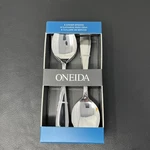 Oneida Camber Cresta Dinner Spoons Windswept 7.5" Lot Of 8 Stainless. Fixed Price $34.35.