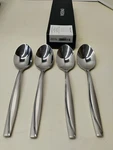 Oneida Camlynn Flatware 4 Dinner Spoons 18/0 Stainless Steel, Silver N/o. Fixed Price $22.95.