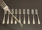 Ekco Stainless Usa EKS20 Dinner Forks - Lot Of 10. Fixed Price $24.95.