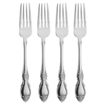 Oneida Louisiana 4-PIECE Fine Dinner Forks Stainless Steel Silverware Set 18/8. Fixed Price $60.75.