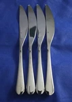 Gourmet Settings GON20 Glossy Stainless Flatware Solid Dinner Knife 4 Count. Fixed Price $9.99.