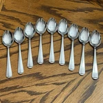 Edward DON10 Stainless 9 Teaspoons 6 Flatware Silverware. Fixed Price $28.99.