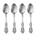 New 4 Oneida Michelangelo Teaspoons 18/10 Stainlessl Free Shipping Usa Only. Fixed Price $38.95.
