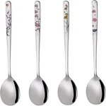 Korean Soup Spoons, 18/8 Stainless Steel Long Handle Inch Tablespoon, Asian Me. Fixed Price $18.87.