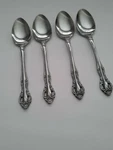 Riviera RIF3 - 4 Soup Spoons Stainless (TH23). Fixed Price $10.00.