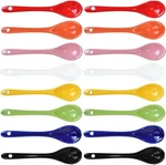Xmomx 3 Sets 12 Color Porcelain Egg Spoons Ceramic 5 Inch Coffee De.... Fixed Price $19.16.