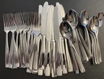 Oneida Stainless Glossy Cannon Huge Lot 50 Pcs Ships Free. Fixed Price $74.00.