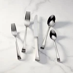 Lenox Stainless Federal Platinum Glossy Service For Four - 20PC Set N/o. Fixed Price $99.99.
