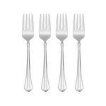 Oneida Julliard Flatware, Set Of 4 18/10 Stainless Steel, Silver. Fixed Price $46.03.