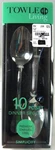 Towle Living Stainless Flatware Simplicity Soup Spoons 10 Pc Set New Package. Fixed Price $24.14.