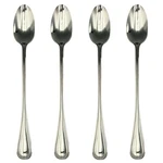 Wallace Continental Bead 18/10 Stainless Steel Iced Beverage Spoon (set Of Four). Fixed Price $36.99.