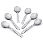 Oneida Aptitude Soup Spoons - Set Of 6. Fixed Price $18.99.