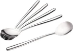 Miupoo Korean Soup Spoons Stainless Steel Long 7.8X1.6 Inches, Bright Silver. Fixed Price $17.43.