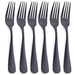 Matte Black Dinner Fork, Gogeili Stainless 6-PIECE. Fixed Price $15.61.