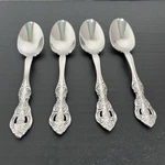 Oneida Stainless Michelangelo Cube Set Of 4 Dinner Spoons Flatware 6. Fixed Price $19.95.