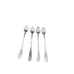 Mikasa Iced Tea Spoons Set Of 4 Stainless Steel 18/0 Long Handle 7.5 Inch Silver. Fixed Price $11.66.